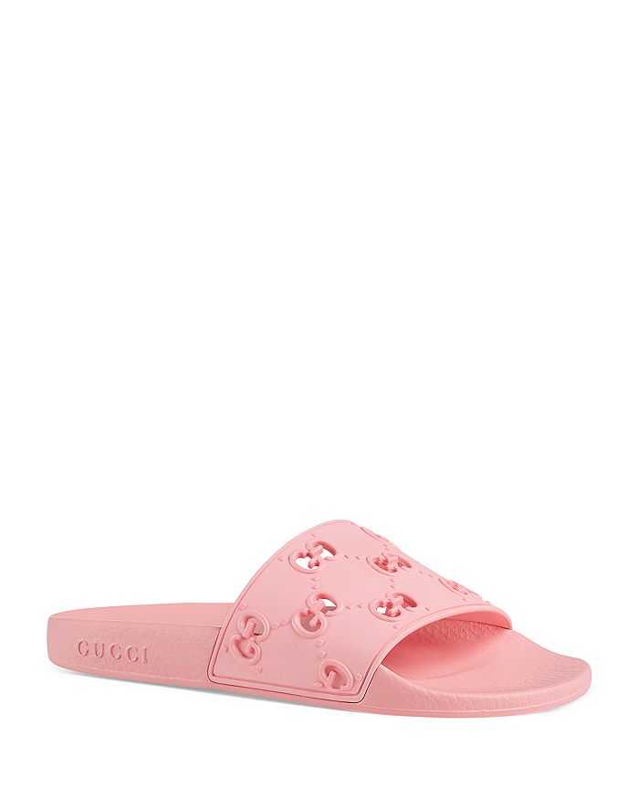 Gucci Women's Pursuit GG Slide Sandals | Bloomingdale's
